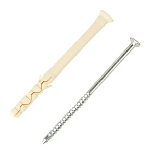 Дюбель-гвоздь потайной Европартнер 8×100 мм для надежного монтажа 89383279