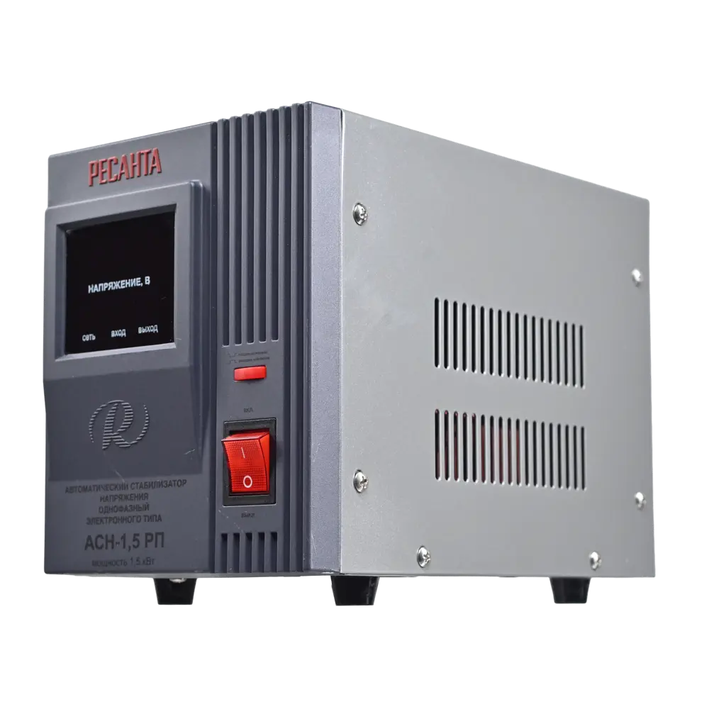 Стабилизатор напряжения Ресанта АСН-1.5 РП 1.5 кВт STLM-2194372