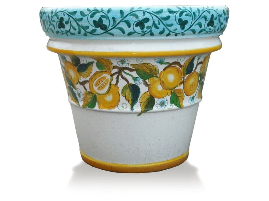 Украшенный терракотовый лимоньер Grandi Maioliche Ficola ARCH-00062726 - Вид №1