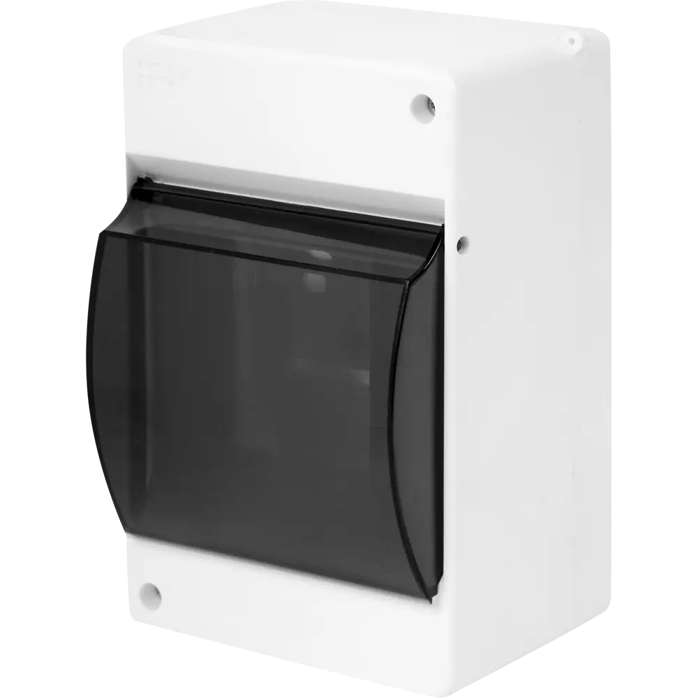 Распределительный бокс IEK Home с прозрачной крышкой на 4 модуля 11870810 STLM-0001557