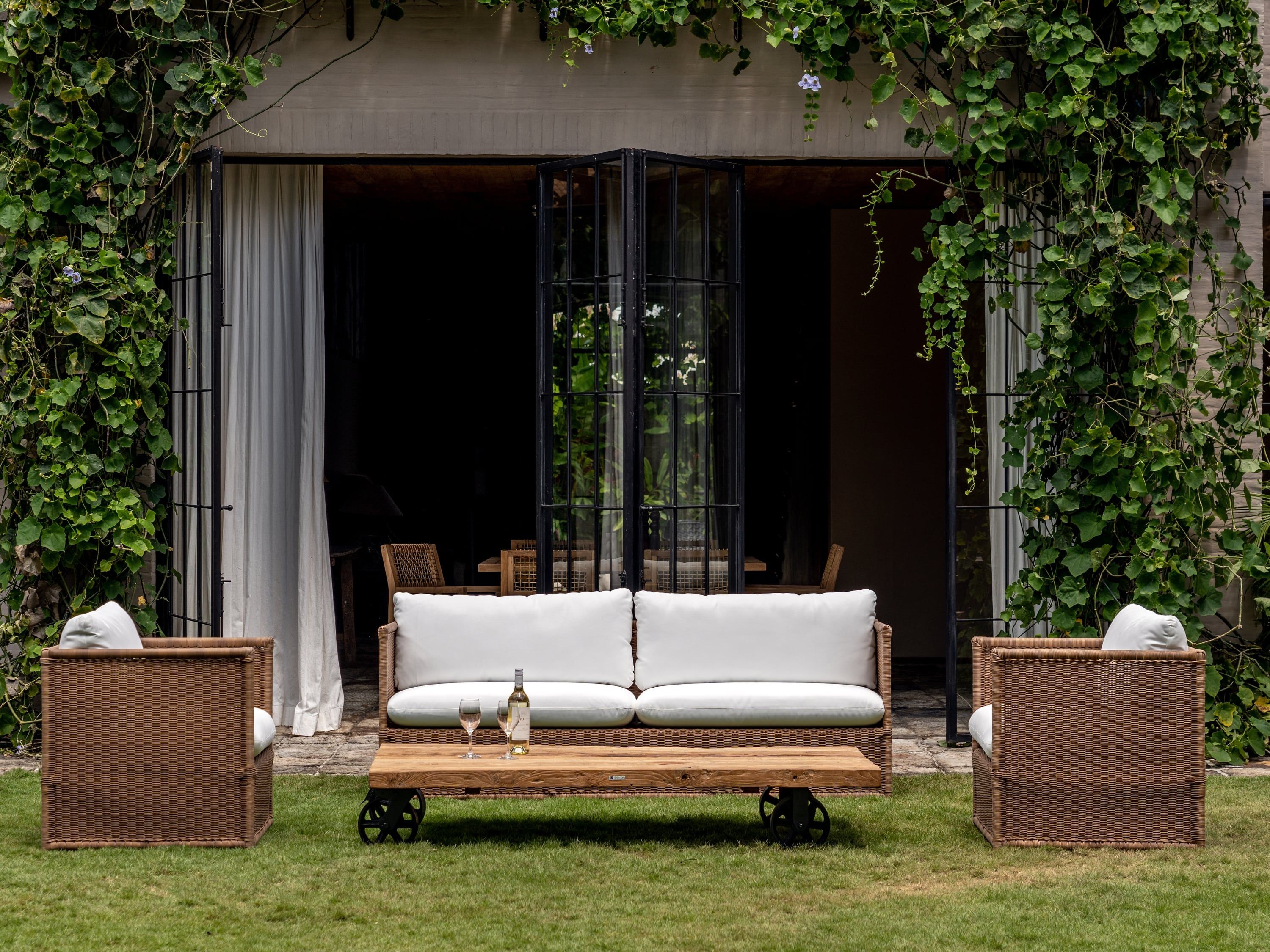 Ткань сад диван cbdesign Iris ARCH-00084558 - Вид №3