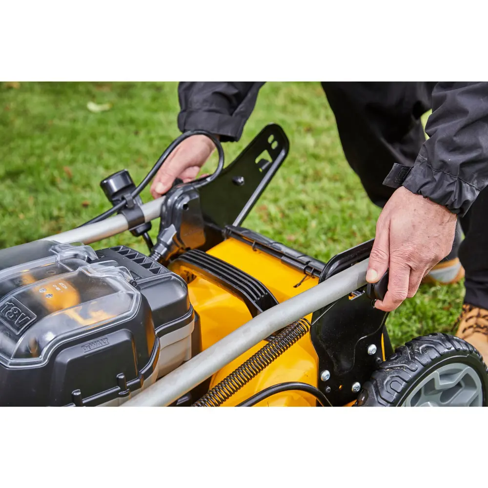 Газонокосилка аккумуляторная Dewalt 18 В 48 см 2x5 Ач АКБ и ЗУ входит в комплект STLM-2060723 - Вид №18
