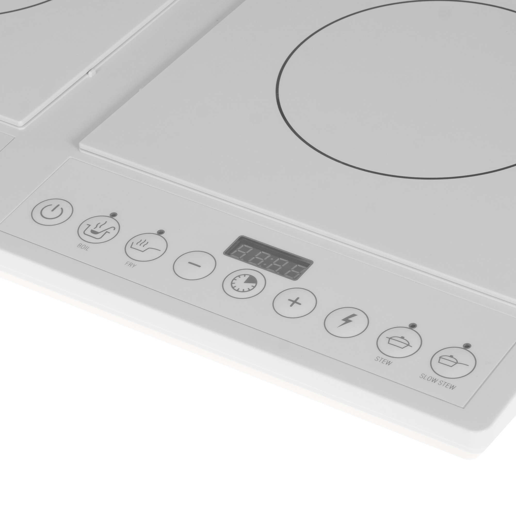 9033631 Плита компактная электрическая MARTA MT-HP4228A белый STDN-0025188 - Вид №2