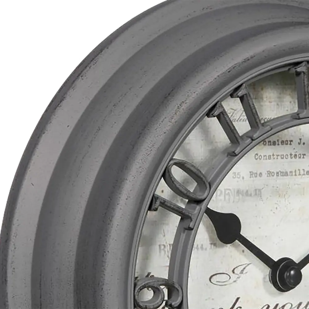 Часы настенные «Romance» 21.5 см цвет серый Atmosphera STLM-2021563 - Вид №1