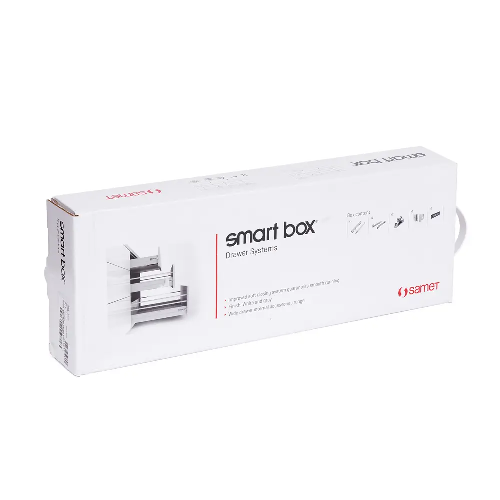 Комплект роликовых направляющих Smartbox 450 мм, сталь, цвет серый 85441393 STLM-2089994 Santreyd  - Вид №5