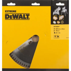 Диск по дереву Dewalt DT4287-QZ Т80 250x30x2.2 мм