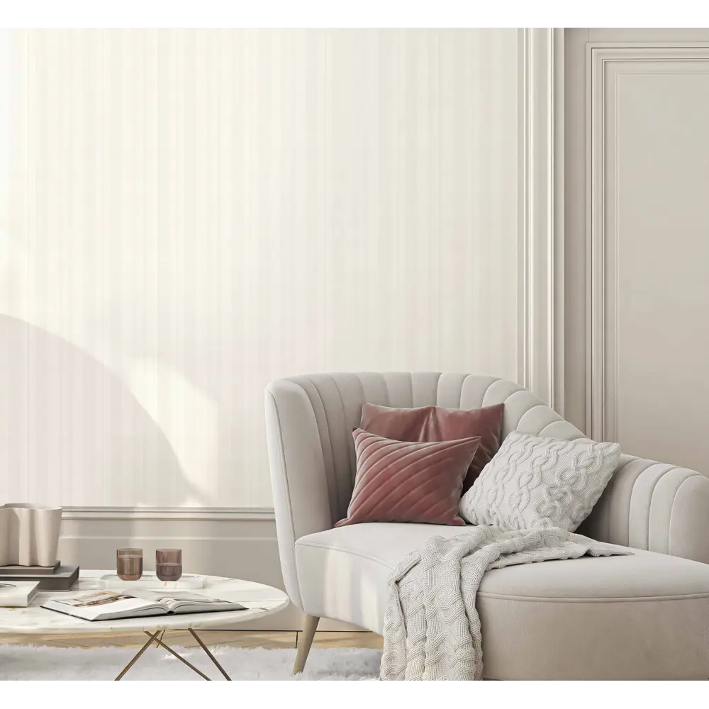 Обои флизелиновые Артекс Клементина белые 1.06 м 11458-01 STLM-2186217 - Вид №4