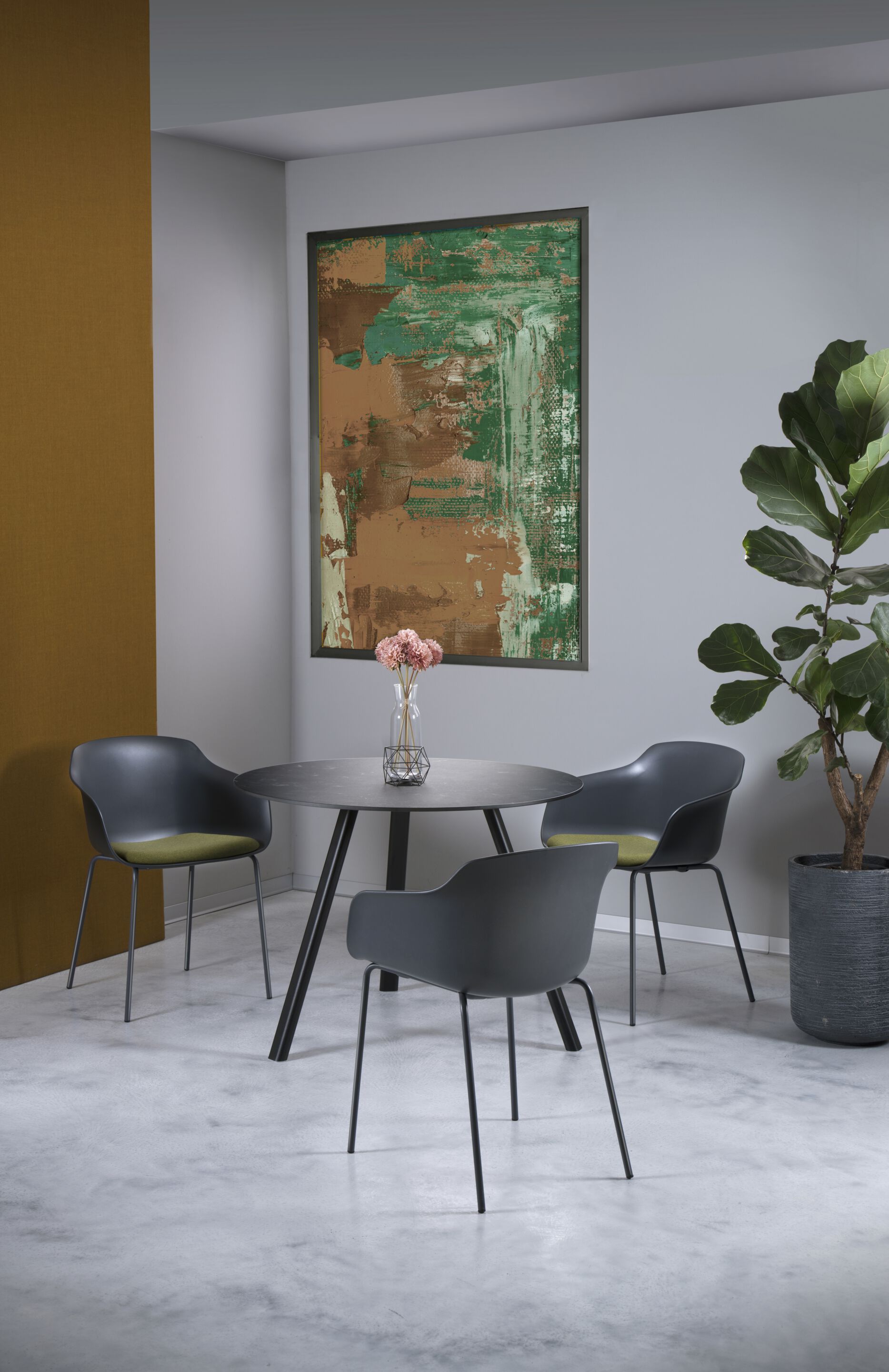 Круглый стол из ламината или Compactop® GABER Surfy 2027 ARCH-00125317 - Вид №3