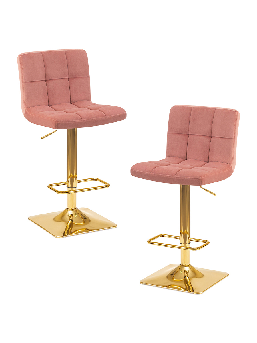 90559185 Барный стул Goldie lm-5016 42x115x52 цвет розовый 2 шт STLM-0281994 DOBRIN