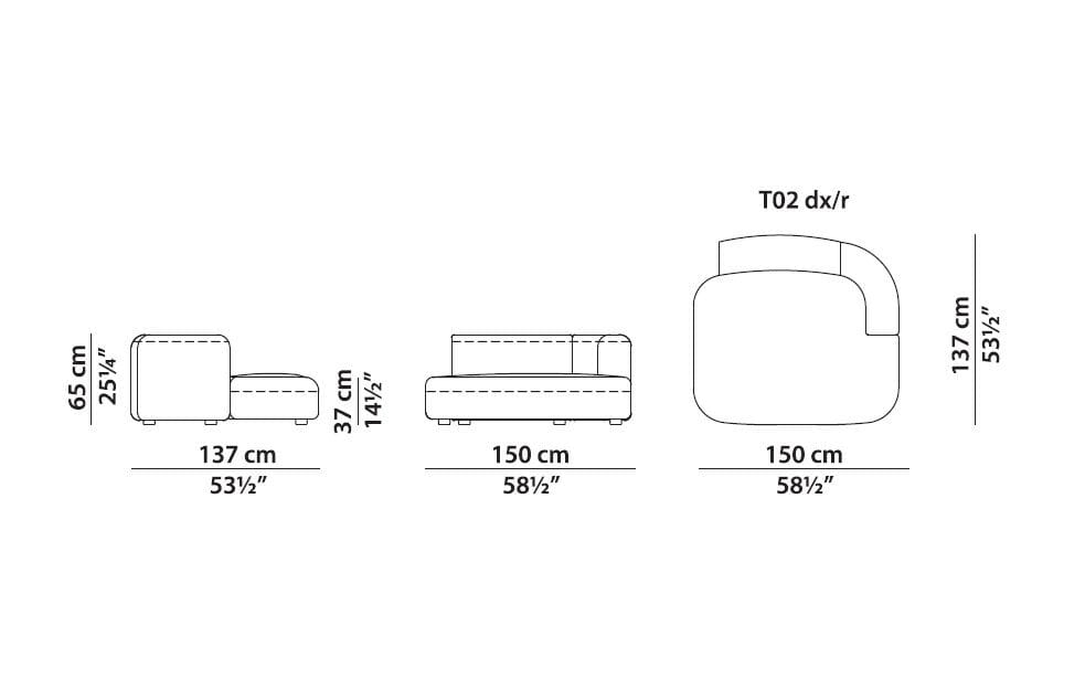 Кожаный Dormeuse Baxter Clara ARCH-00069701 - Вид №7
