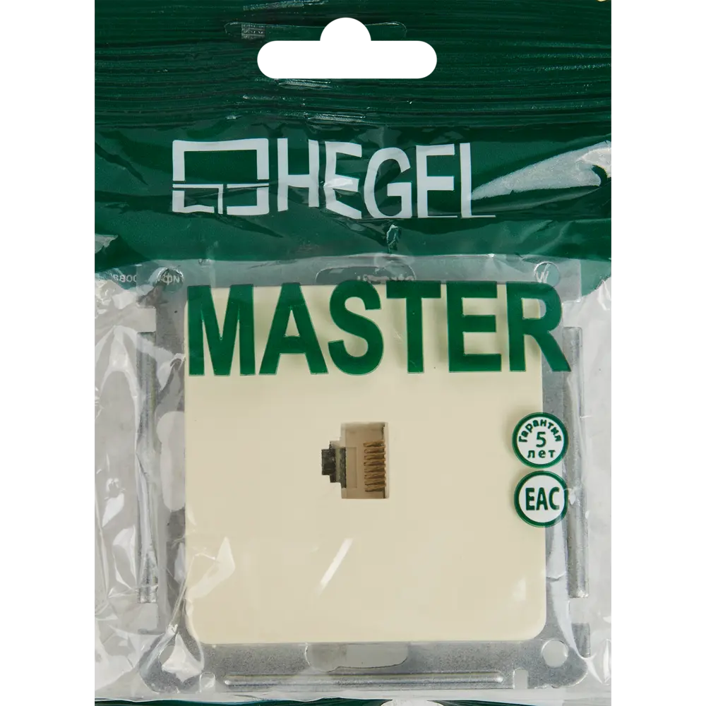 Розетка компьютерная встраиваемая Hegel РСК-400-01 цвет слоновая кость STLM-2044654 - Вид №5