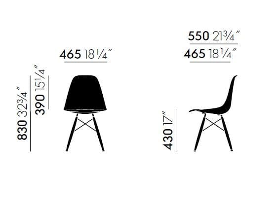 Стул из полипропилена VITRA Eames Plastic Chair ARCH-00056347 - Вид №32