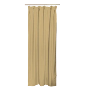 Штора на ленте Inspire Airela 140x280 см цвет желтый 88311212 STLM-2191915