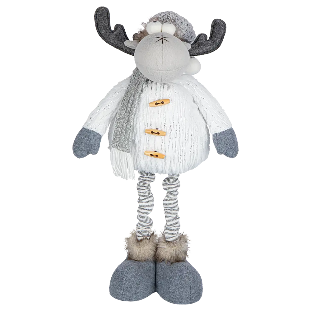 89368893 Декоративная фигура Олень Рождественский 42 см белая STLM-1366837 Santreyd  - Вид №3