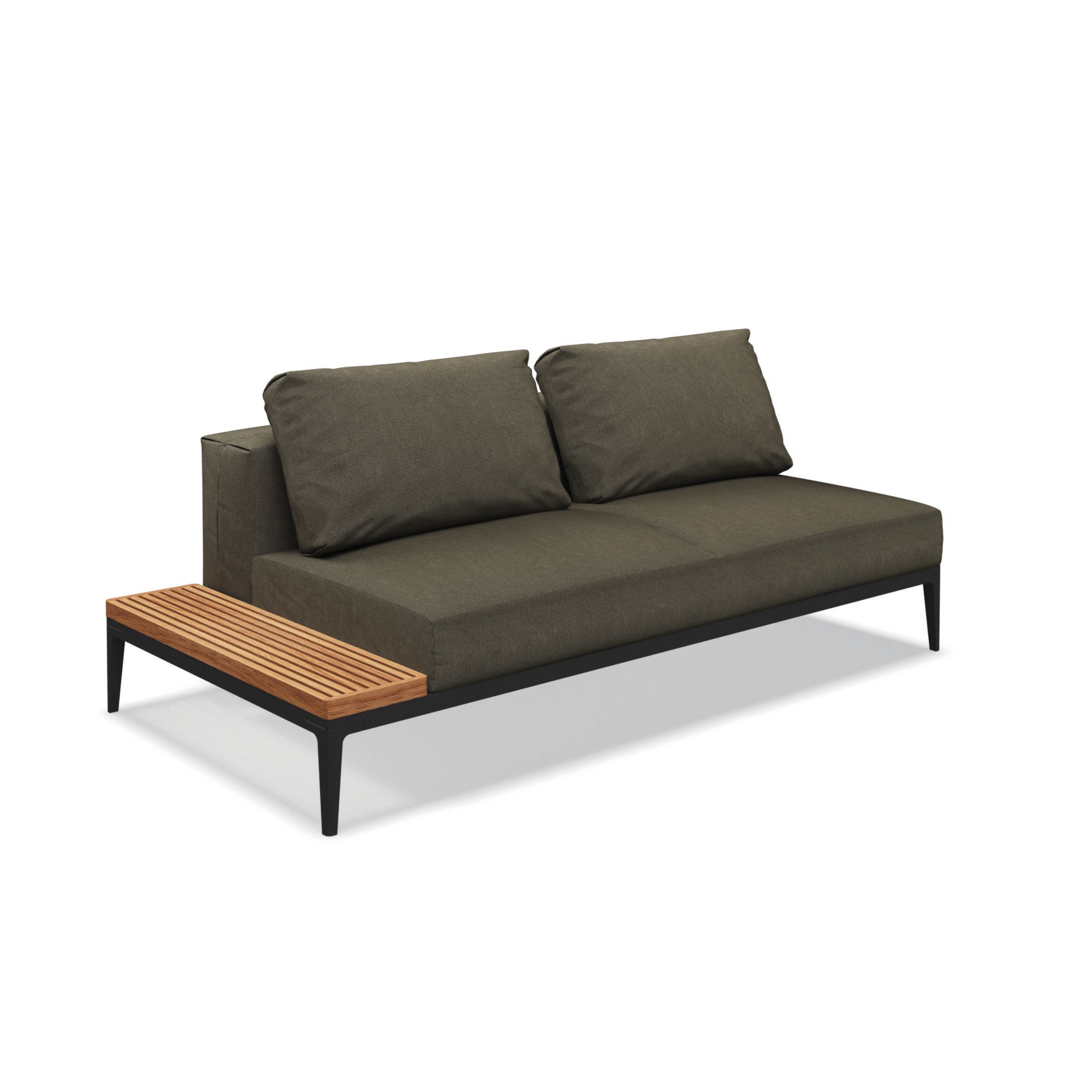 2-местный тканевый модульный садовый диван Gloster сетка ARCH-00041840 - Вид №43