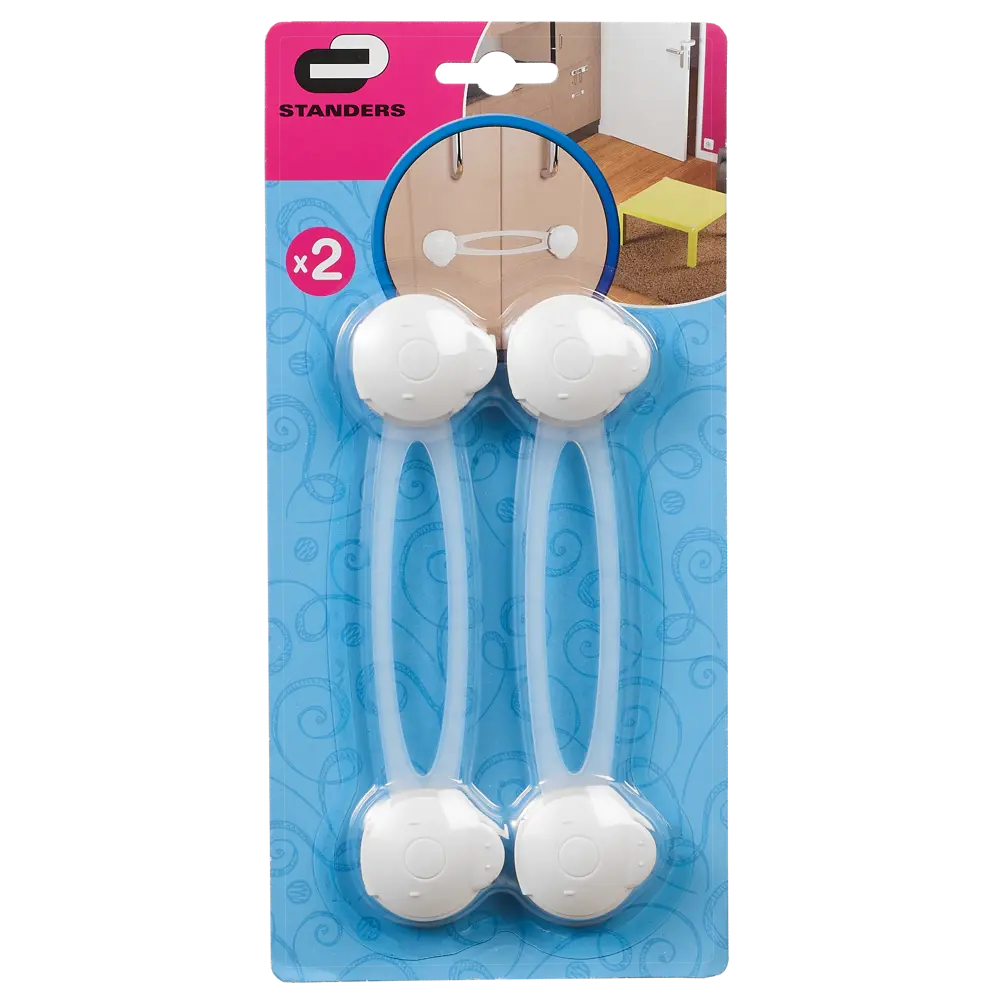 Блокиратор мебели гибкий Standers пластик 16 см 2 шт STLM-2116410 - Вид №1