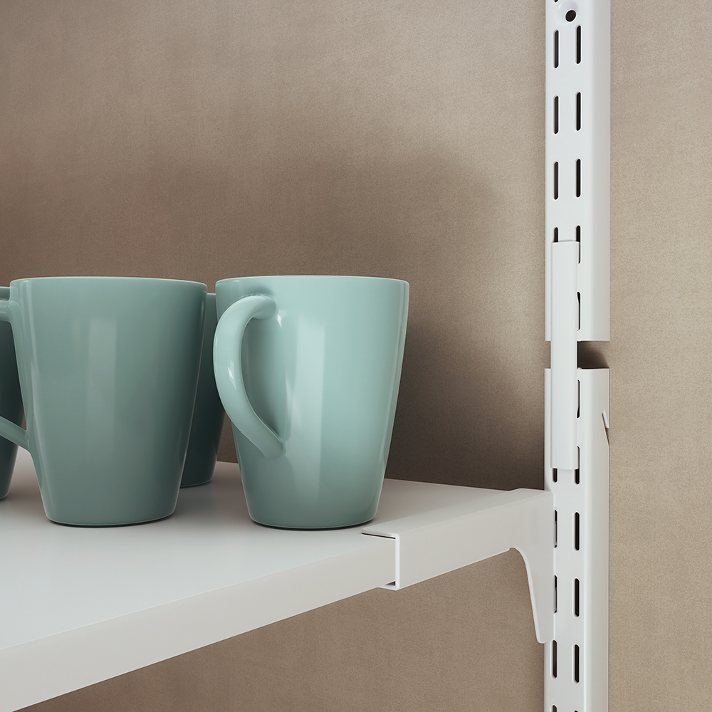 Соединители для стойки , 113х13х12 мм, белый, 2 шт LJPS0506 Public Steel Россия  - Вид №1