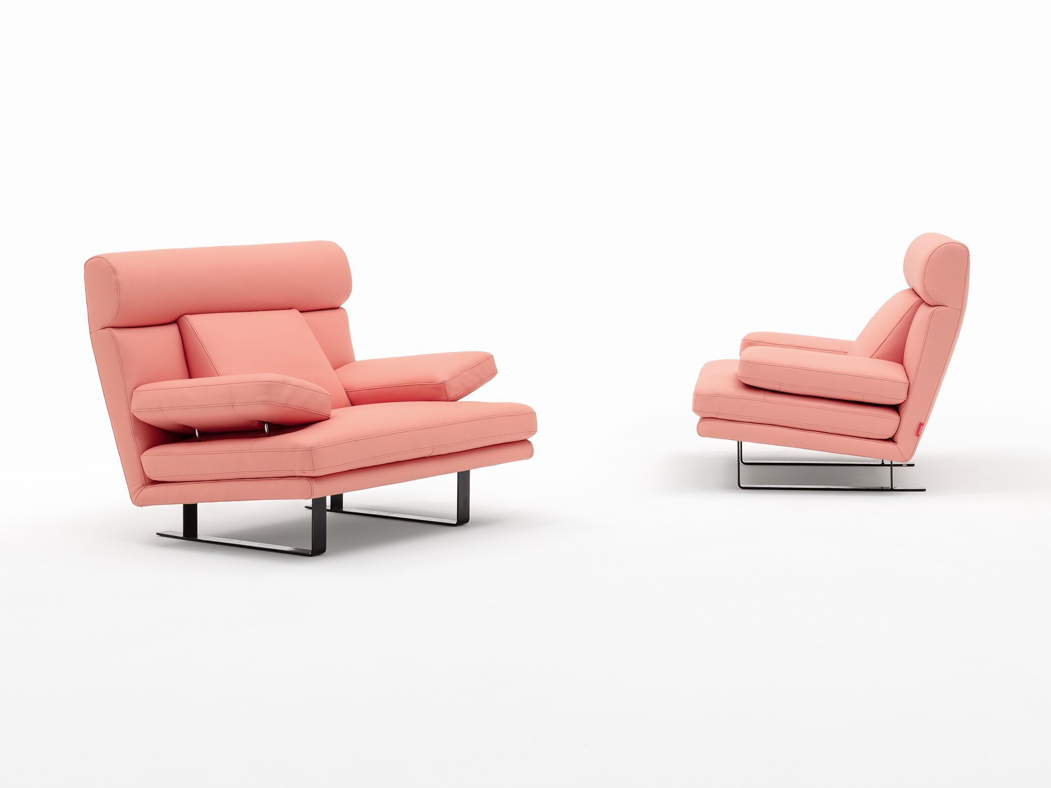 Кожаное кресло с салазками AERRE ITALIA Eclipse ARCH-00115773