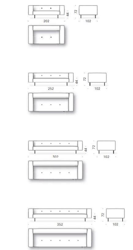 Кожаный диван DE PADOVA Erei ARCH-00107372 - Вид №1