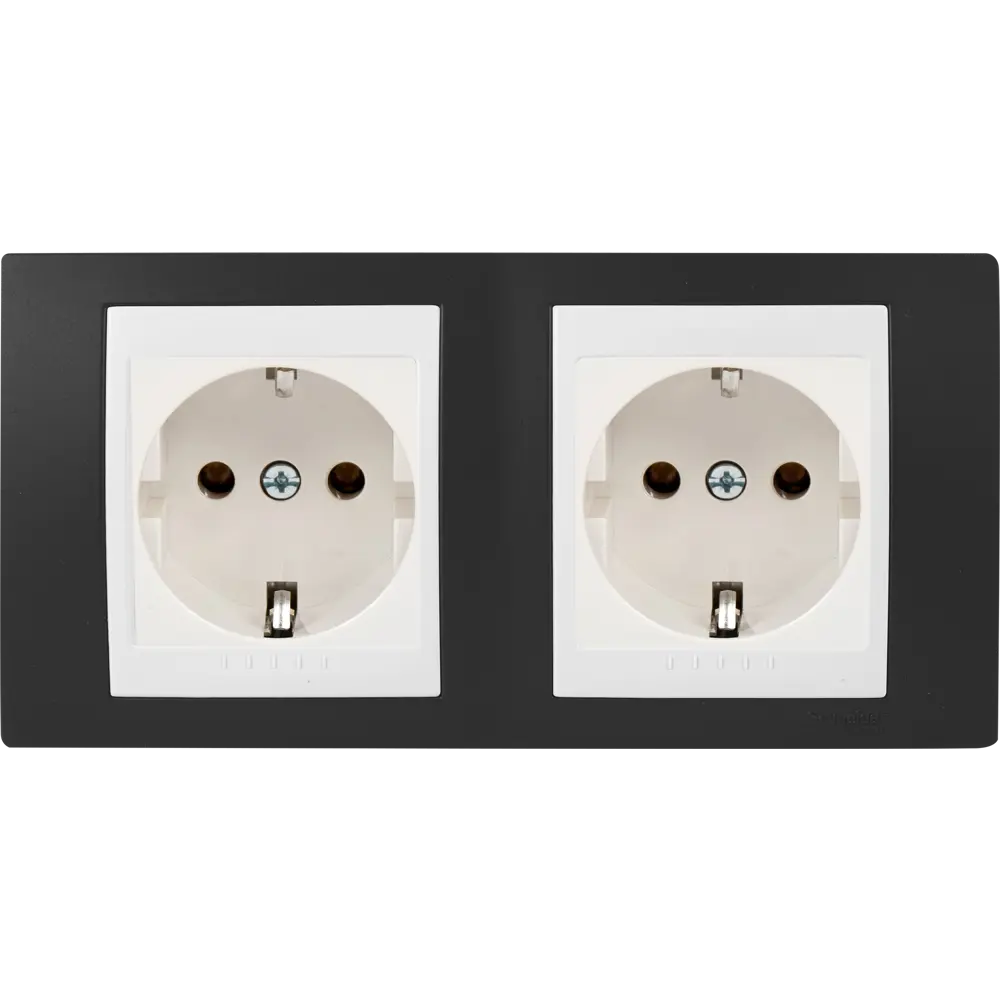 Рамка для розеток и выключателей Systeme Electric Unica 2 поста, цвет какао/белый STLM-2153546 - Вид №2