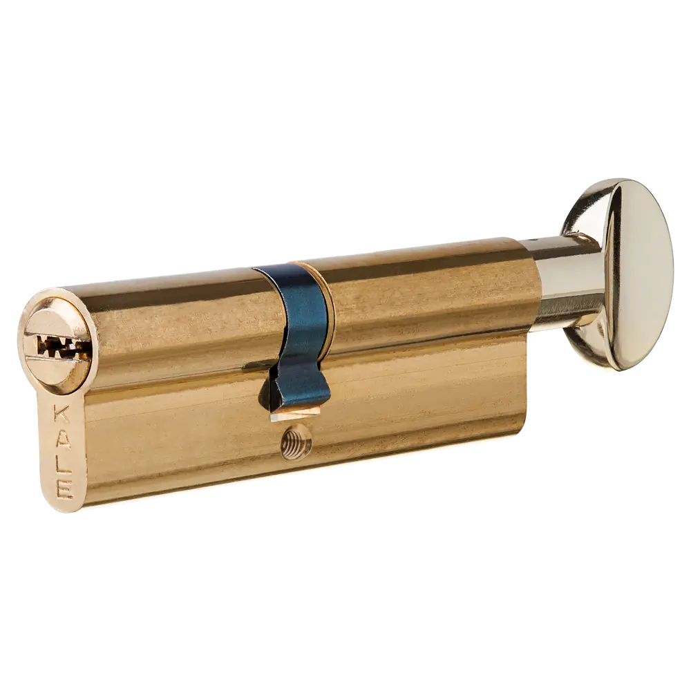 Цилиндр Kale 164SM-100-C-BP, 40х50 мм, ключ/вертушка, цвет золото 82394783 STLM-2011366 
