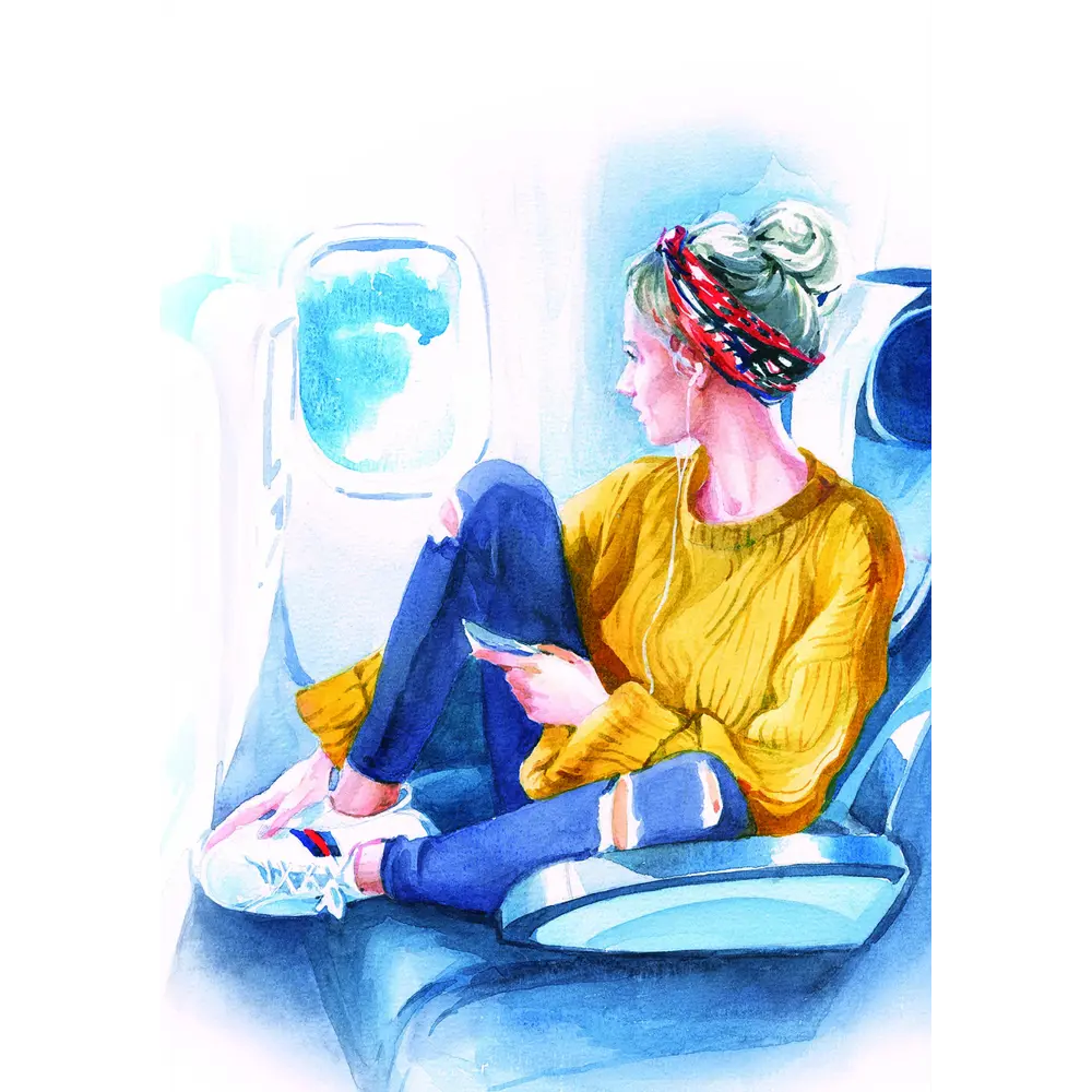 Постер «Билет до счастья» 21x29.7 мм Santreyd STLM-2086767