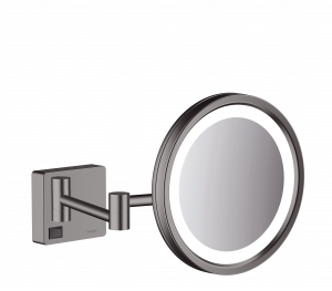 41790340 AddStoris Зеркало для бритья со светодиодной подсветкой Hansgrohe