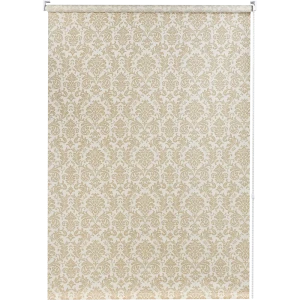 Штора рулонная Legrand Дамаск 80x175 см экрю