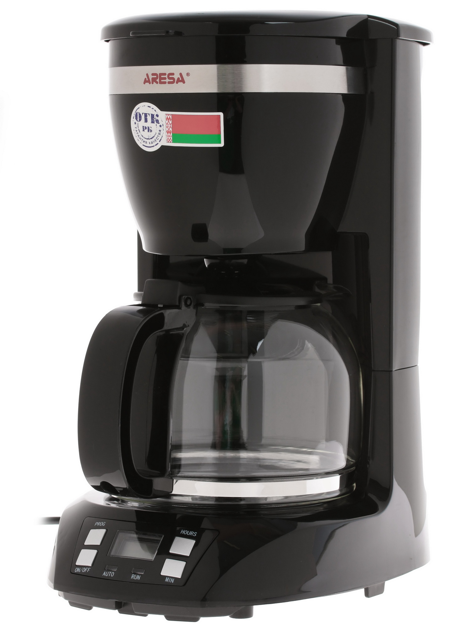 1085148 Кофеварка капельная Aresa AR-1606 черный STDN-0031710 - Вид №3