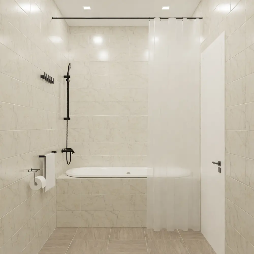 Шахтинская Плитка Мона - керамическая плитка бежевая глянцевая 20х30 см 85539218 STLM-0063683 - Вид №4