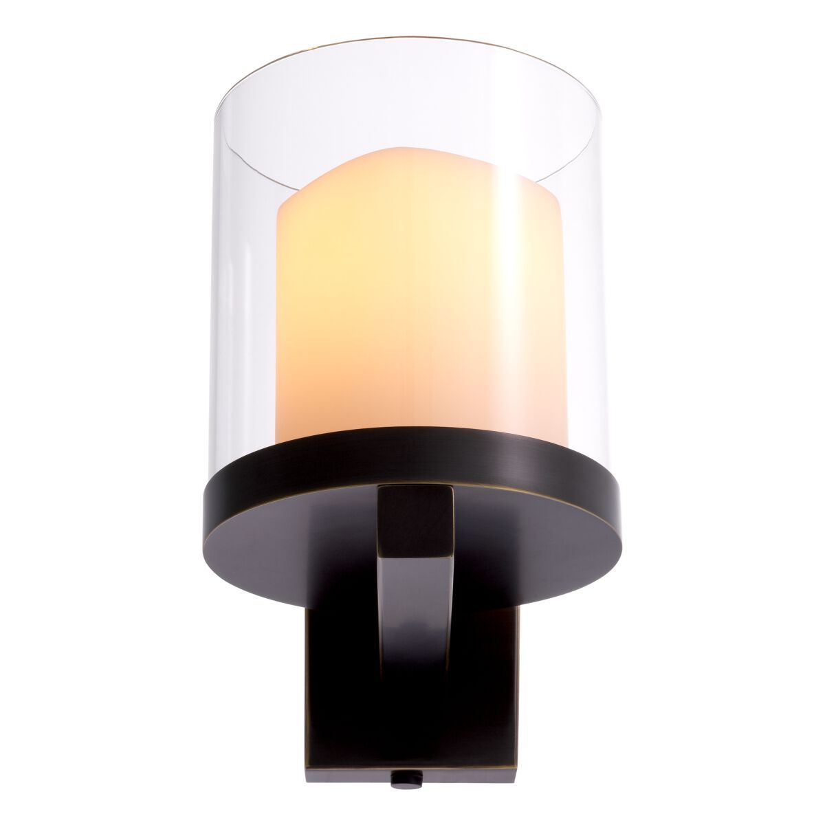 Стеклянный настенный светильник с фиксированной рукояткой Eichholtz Donovan ARCH-00109115 - Вид №1