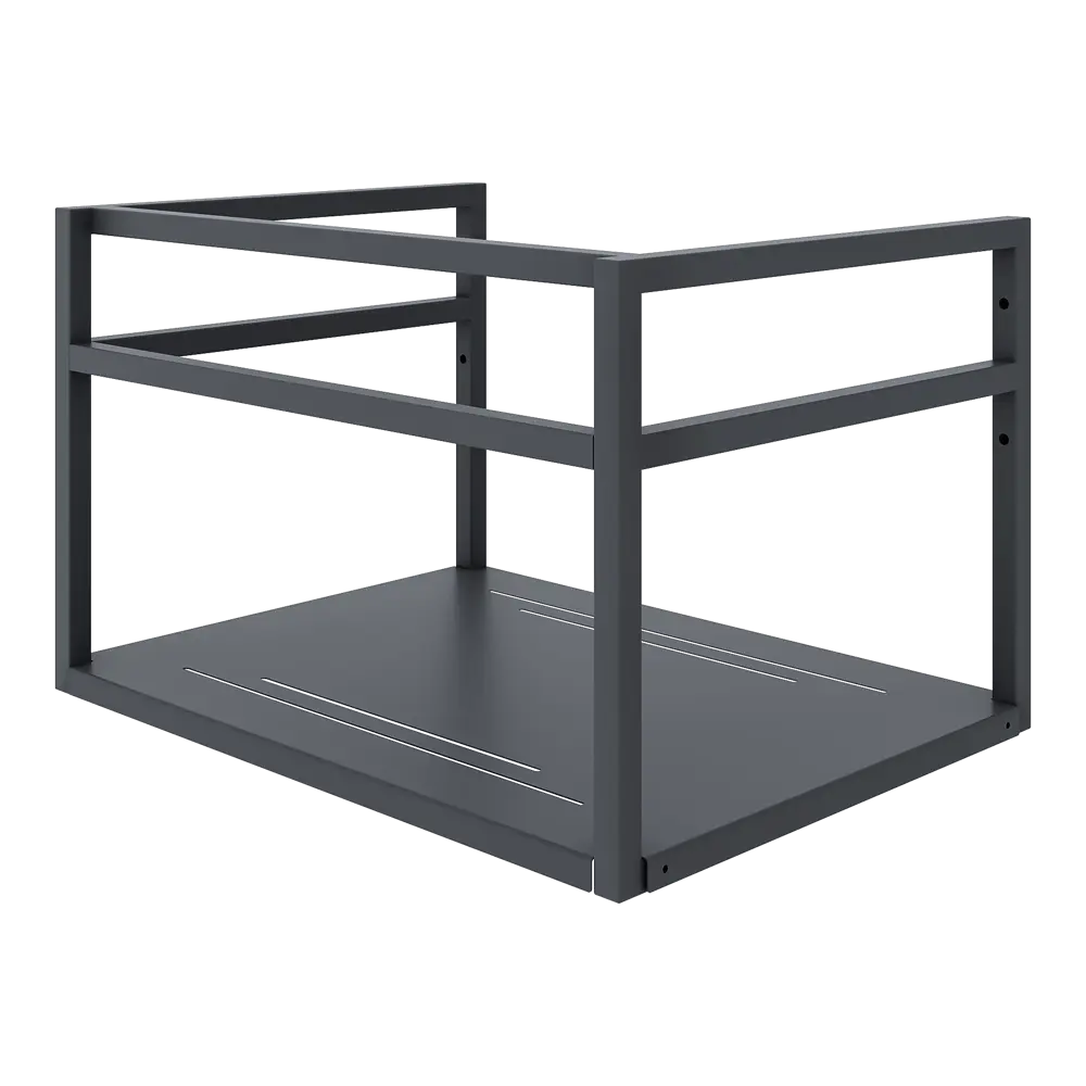 Опора для раковины навесная Бруклин 70 см цвет черный KONSENSA STLM-2078891 - Вид №1