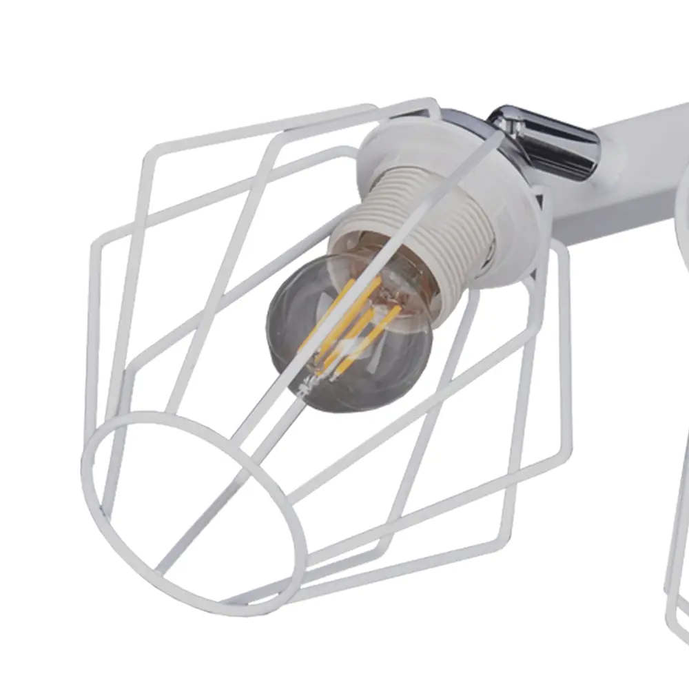 Люстра потолочная Дрим РС21514 6 ламп 18 м² цвет белый РОССВЕТ STLM-2188737 - Вид №4