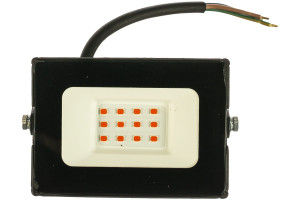 16041642 Светодиодный прожектор ULF-Q513 10W/RED IP65 220-240В BLACK UL-00005810 Volpe