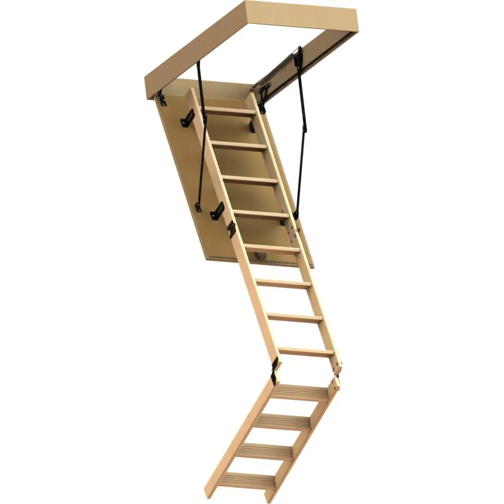 Лестница чердачная складная с секциями Prima 60x120x280 см OMAN STLM-2084973 - Вид №1