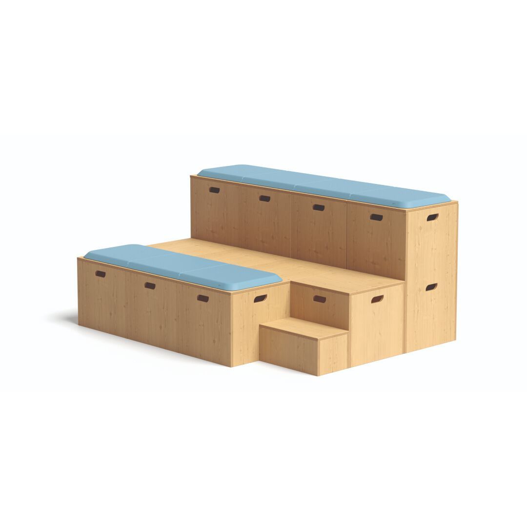 Высокий деревянный стул Bõln Kub ARCH-00072670 - Вид №6