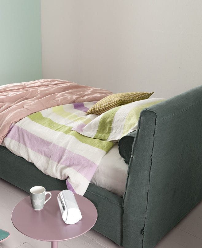 Односпальная кровать с мягким изголовьем Twils ARCH-00153011 - Вид №5