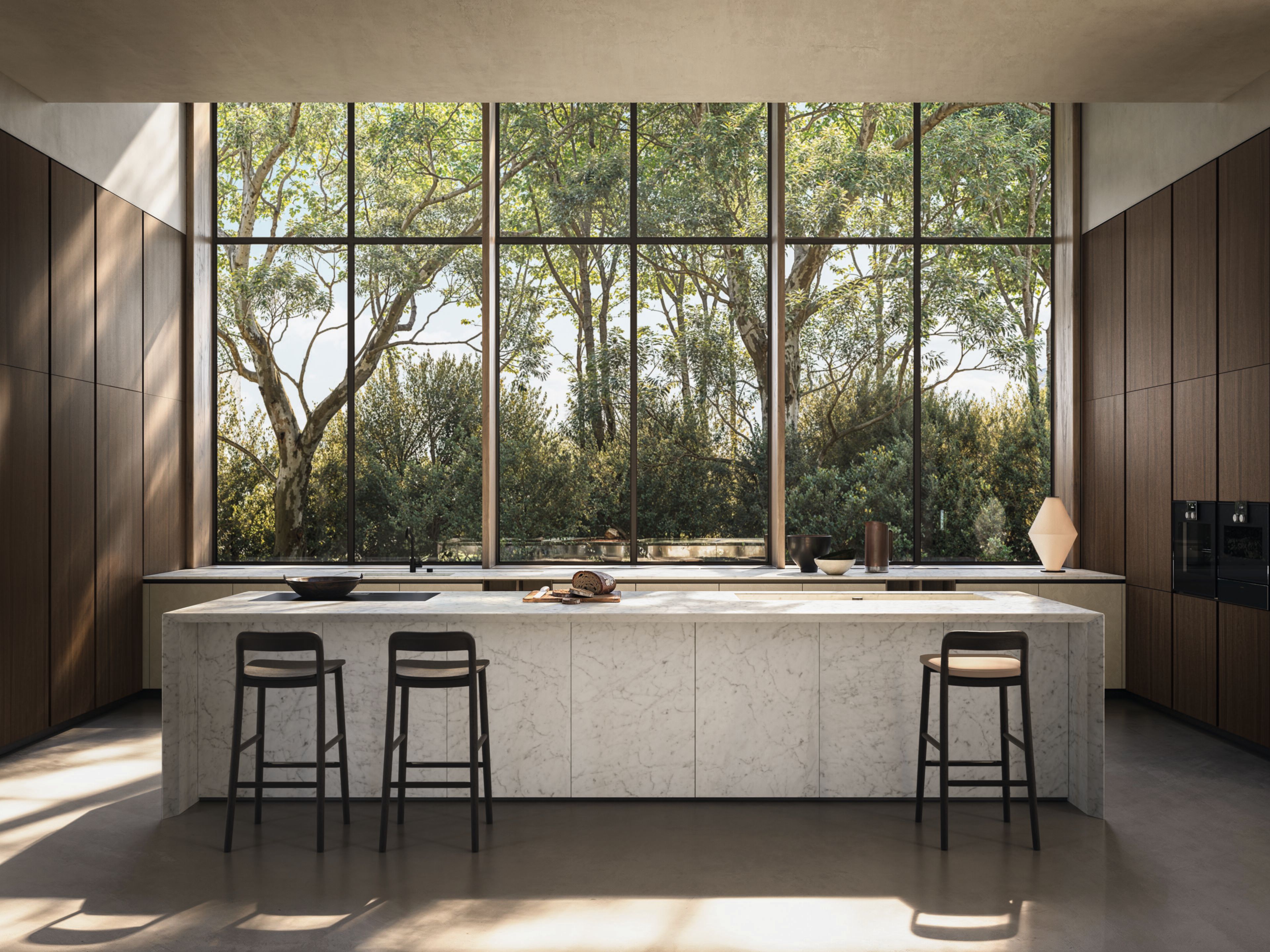 Встроенная каменная кухня Boffi K ARCH-00140527