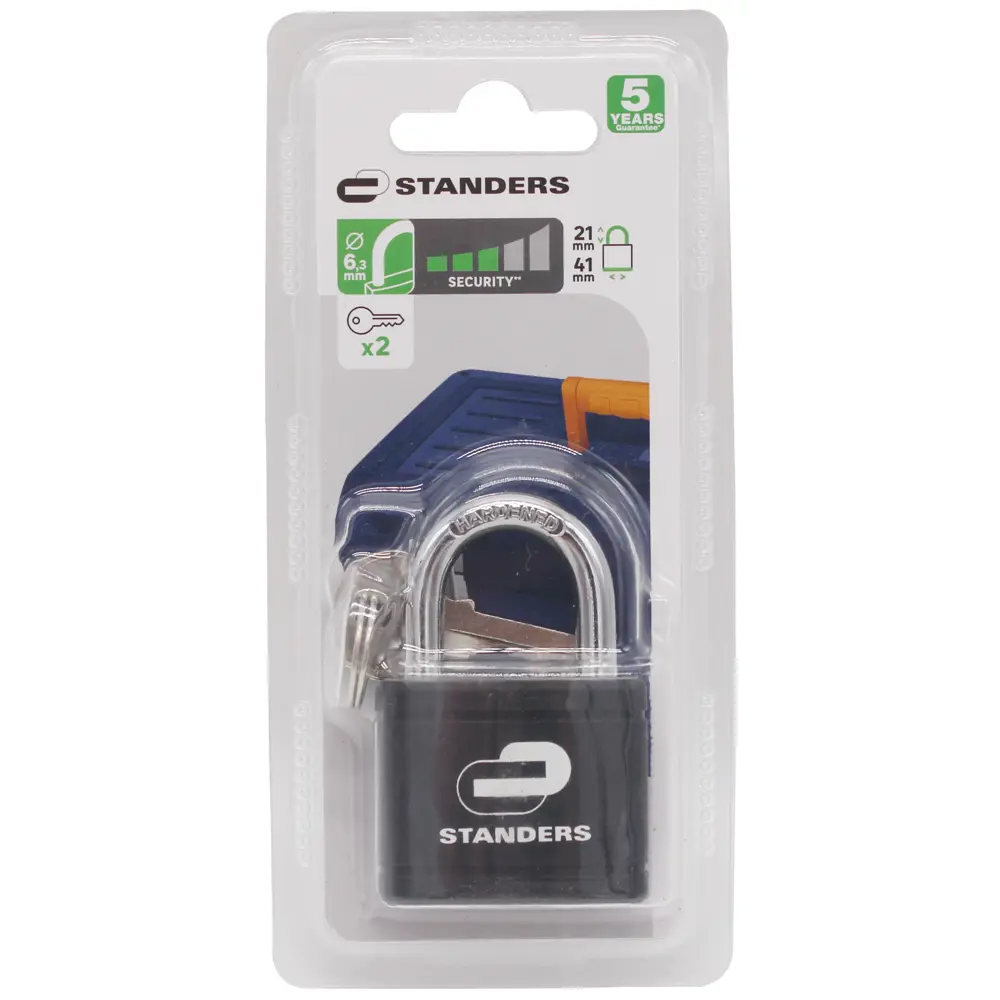 Замок навесной Standers 41x34 мм, чугун STLM-2130729 - Вид №2