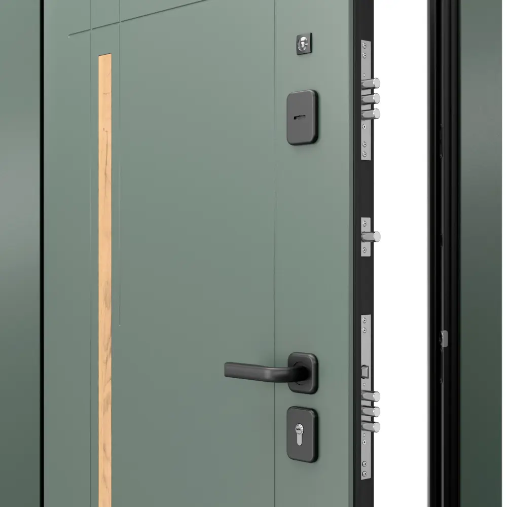 Дверь входная металлическая Грин Классик 95x205 см левая шелк грейдж TOREX STLM-2127797 - Вид №4