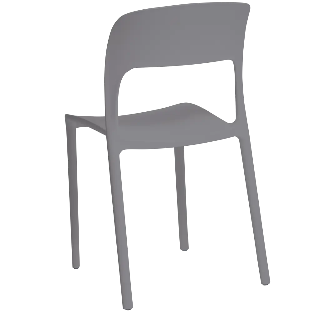 Стул Sedara 45x83x56 см полипропилен цвет серый Santreyd STLM-2164521 - Вид №1