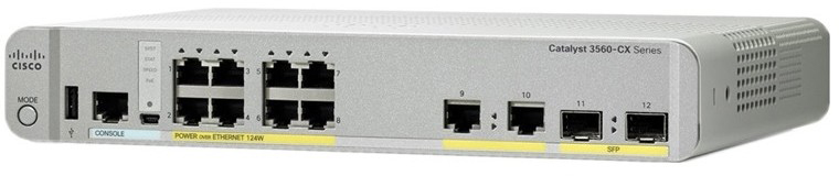 WS-C3560CX-8PC-S catalyst 3560-cx 8 port poe ip base Cisco Santreyd 