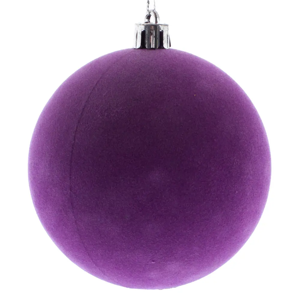 Шар ёлочный, 8 см, цвет фиолетовый Santreyd STLM-2010398