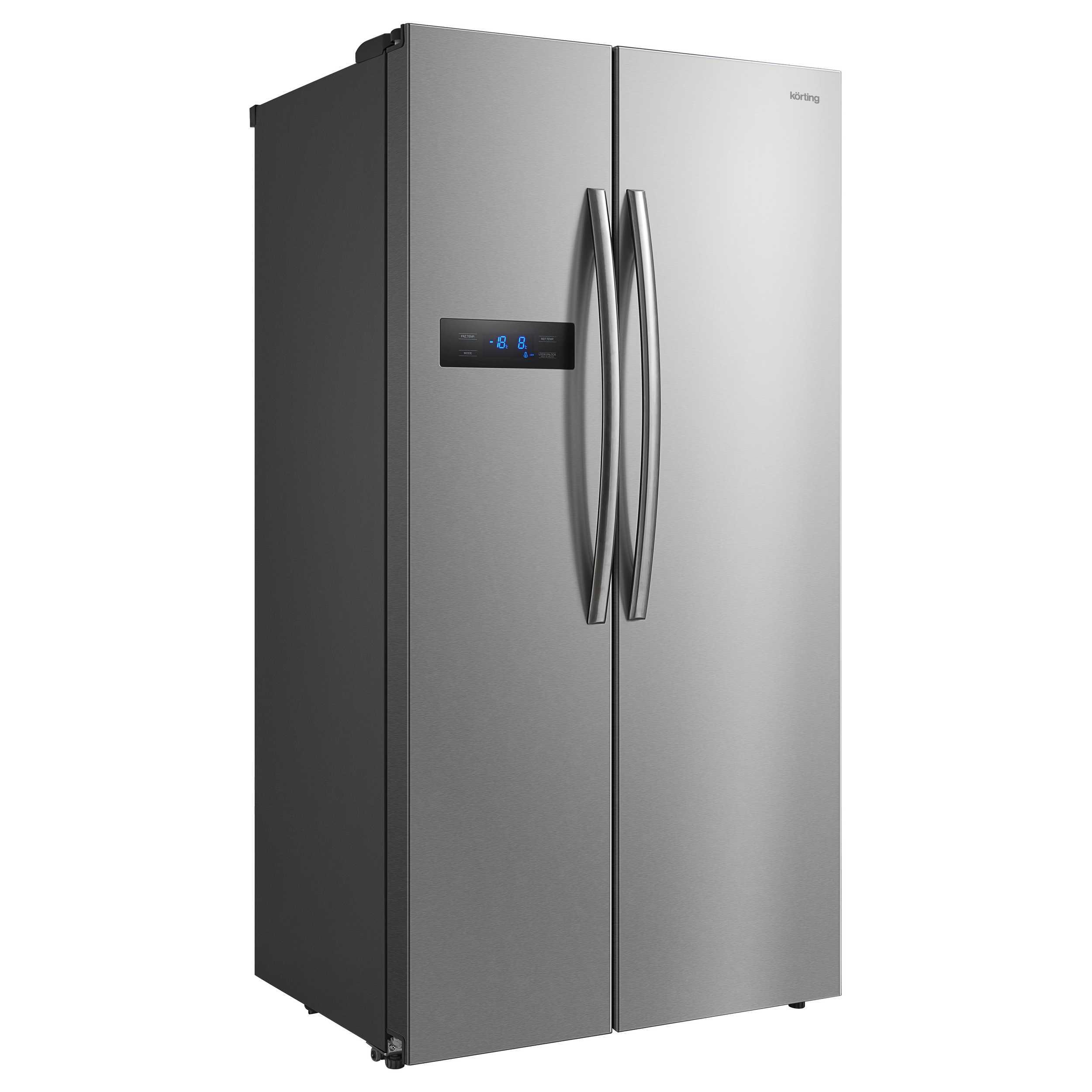 91075744 Отдельностоящий холодильник KNFS 91797 X 89.5x178.8 см цвет нержавеющая сталь STLM-0471065 KORTING