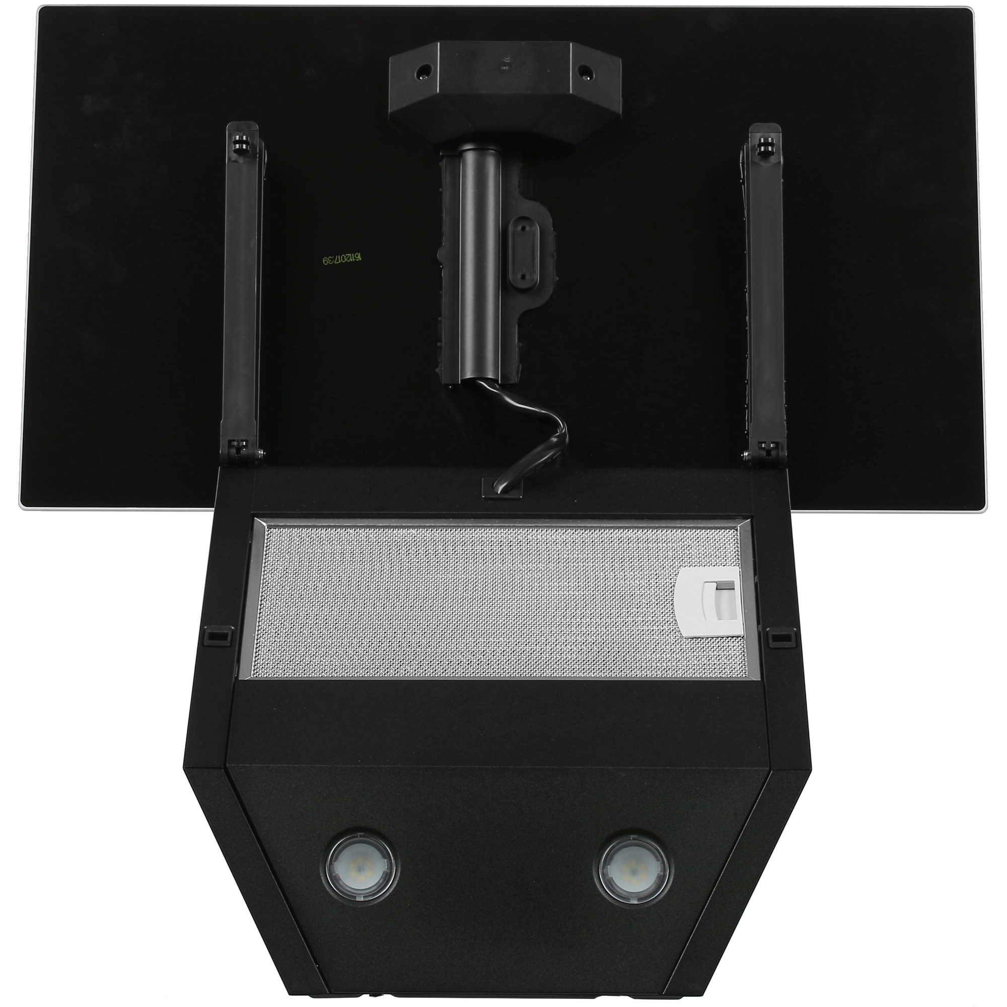 8167871 Вытяжка наклонная MBS ALPINIA 160 GLASS черный STDN-0079417 - Вид №7