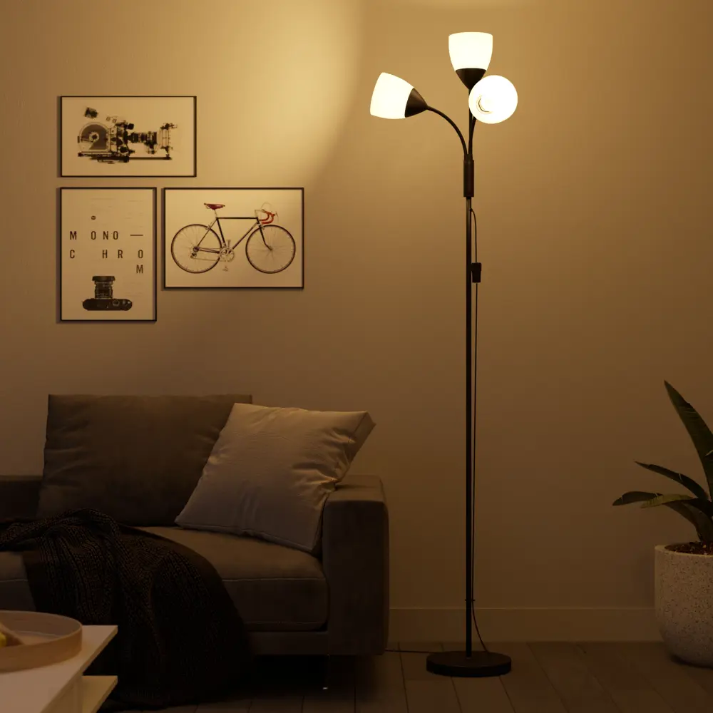 Торшер INSPIRE Dahlia с регулируемыми плафонами 84731249 STLM-0054203 - Вид №11