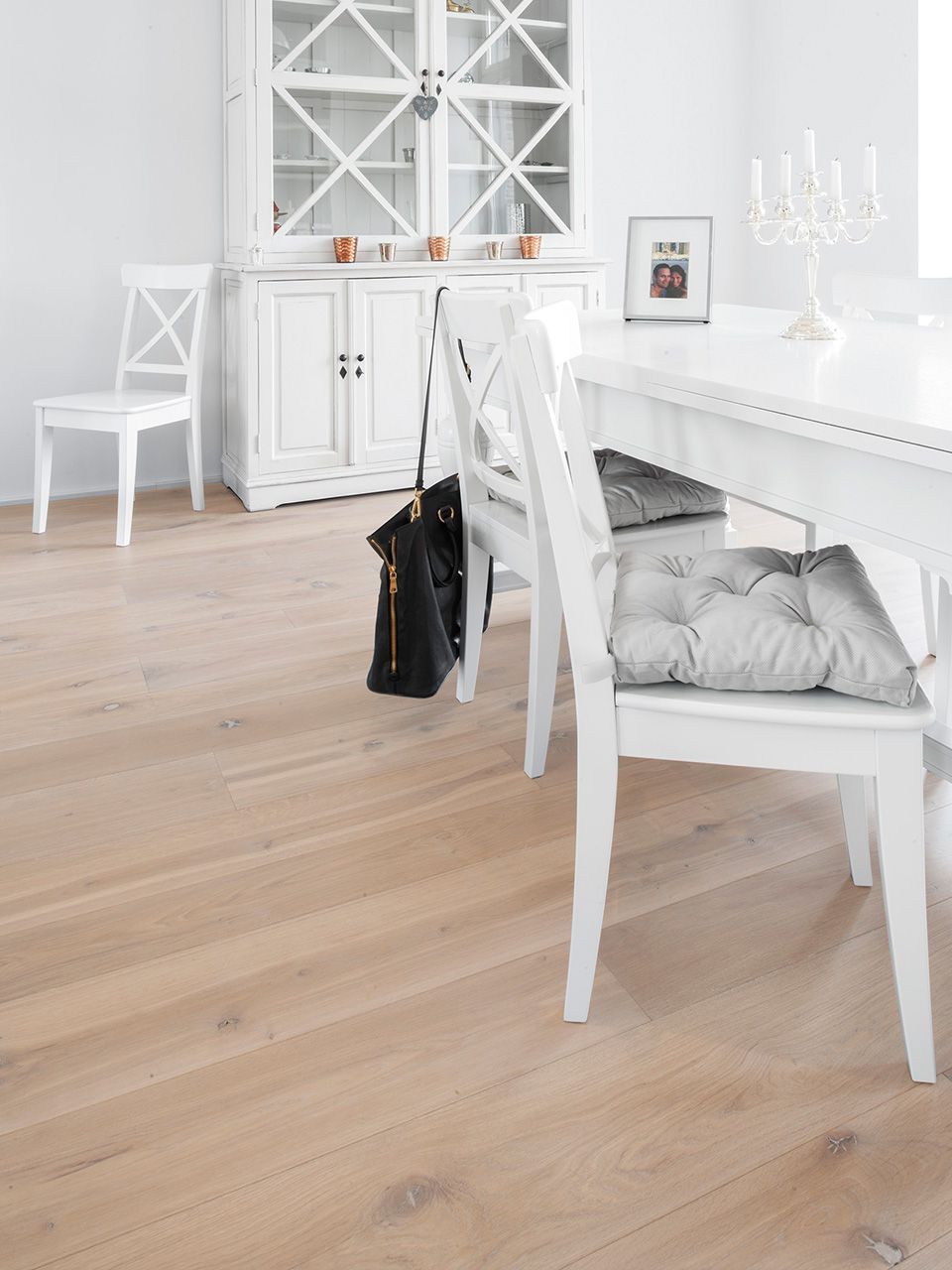 Дубовый паркет Dennebos Flooring серый ARCH-00108658 - Вид №3