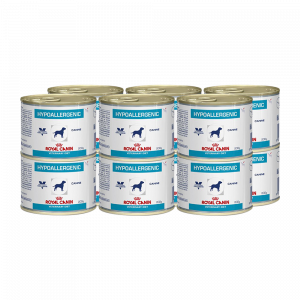 ПР0024743*12 Корм для собак Hypoallergenic Canine, конс. 200г (упаковка - 12 шт) ROYAL CANIN
