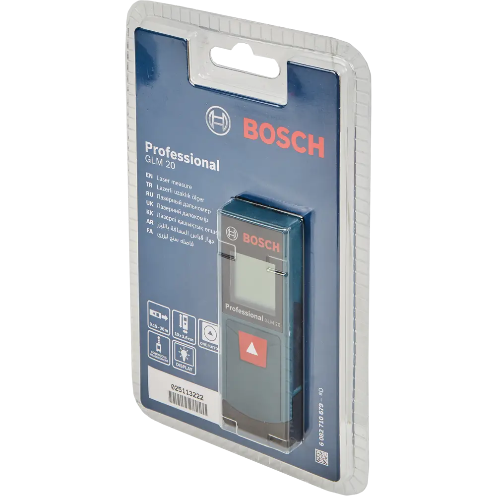 Дальномер лазерный Bosch GLM 20, дальность до 20 м BOSCH PROFESSIONAL STLM-2107789 - Вид №3