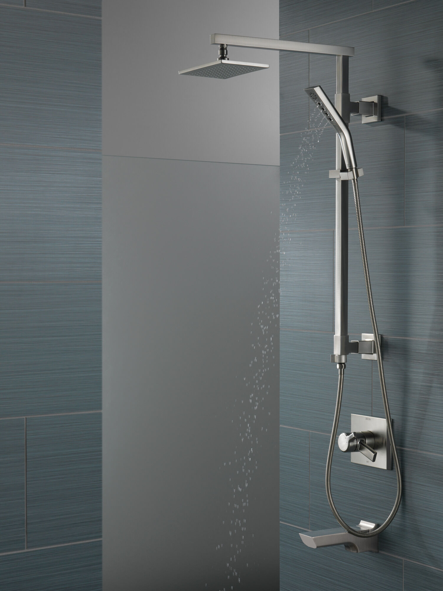 Душевая колонна угловая 26 дюймов Delta Faucet 58420-SS - Вид №7